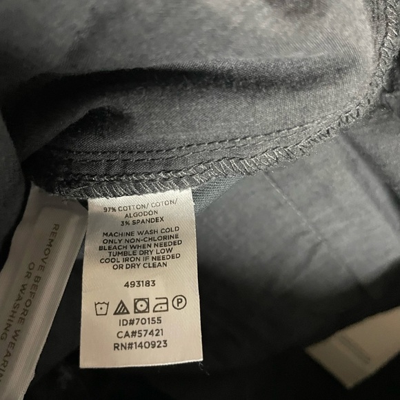 gray Loft size 6 girlfriend chino - Picture 7 of 7